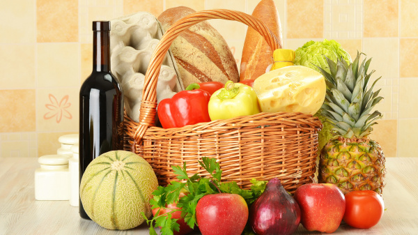 Продуктовая корзина для туриста