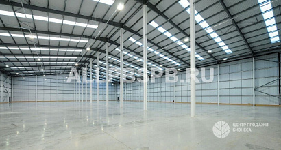 2 отапливаемых пролета в промышленном здании