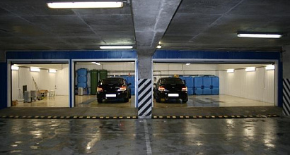 Сооружение на 2 поста автомойки в холодном паркинге
