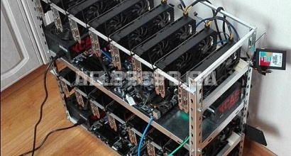 Майнинг-ферма с помещением.