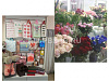 Цветочный магазин в густонаселённом районе