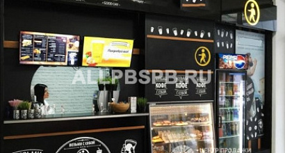 Продается островок "Кофе с собой" с производством мороженого в ТЦ