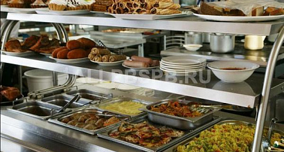 Столовая открытого типа в центре города