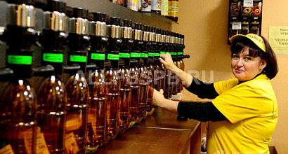 Магазин разливного пива с посадочными местами