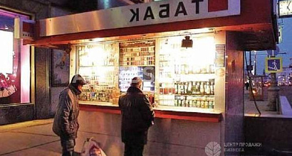 Продается  работающий табачный ларёк (проходное место)