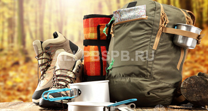 Интернет-магазин туристического снаряжения c товарным остатком