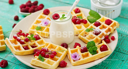 Сеть вафельных в крупных ТЦ Санкт-Петербурга