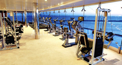 Тренажерный зал с релакс-зоной