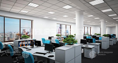 Блок офисных помещений с новым ремонтом