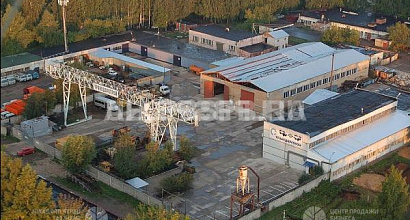 Производственная база на берегу Финкского залива