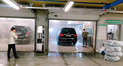 Автомойка и шиномонтаж в Автово