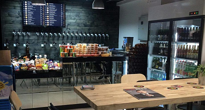 Два магазина разливного пива и закусок