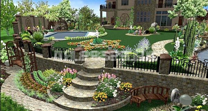 Строительная компания по ландшафтному дизайну