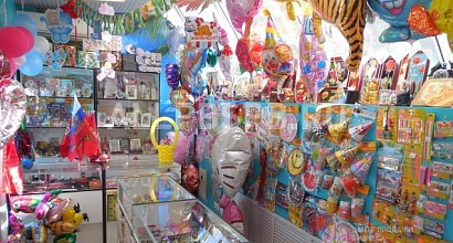 Аренда:  Магазин товаров для праздника с низкой арендой