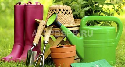 Действующий магазин товаров для сада и огорода