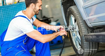 Оборудованный шиномонтаж на Волковской
