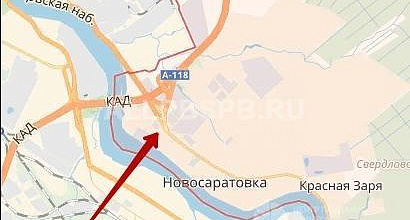 Земельный участок под автосалон или автомойку или Торговый комплекс или АЗС вдоль оживленной трассы - 1,24 Га