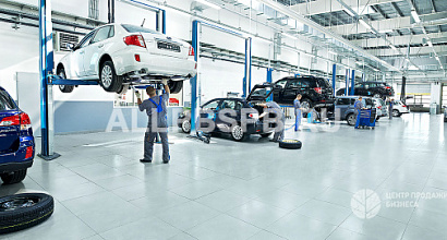Автосервис на первой линии домов