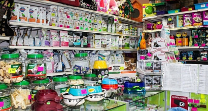 Зоомагазин у метро Ленинский проспект