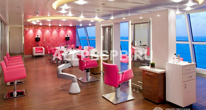 Салон красоты в крупном бизнес-центре
