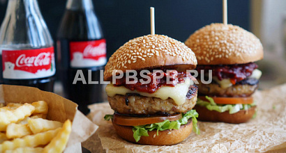 Бургерная в торговом центре