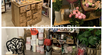 Цветочный магазин-кофейня в Петроградском районе