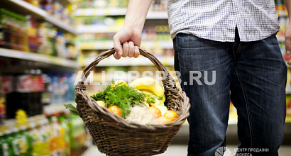 Продовольственный магазин в центре Выборга