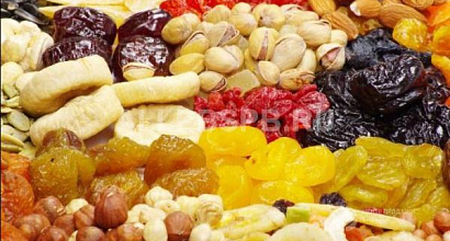 Островок по продаже сухофруктов в крупном ТК