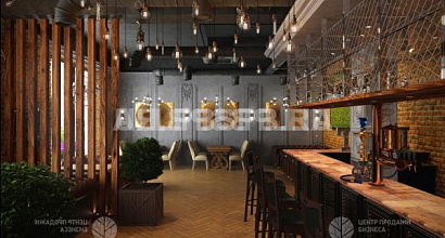 Кофейня-бар с дизайнерским интерьером