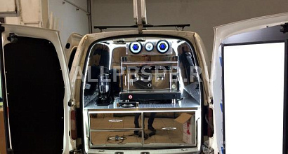 Готовый бизнес  мобильная кофейня с местом