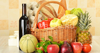 Продуктовый магазин в крупном жилищном комплексе