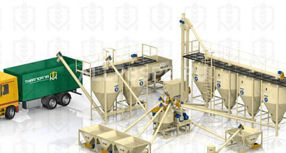 Продажа:  комбикормовый завод &quot;под ключ&quot; 3 тонны/час