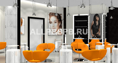 Салон красоты в проходном месте