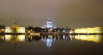 Ресторан-пивоварня с видом на Неву