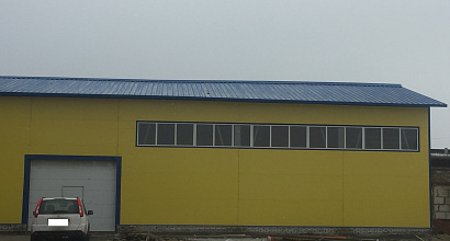 Ангар в Красном селе + кран-балка