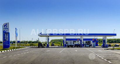 Участок расположенный вокруг АЗС