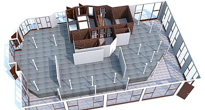 Сдается в аренду коммерческое помещение в центре города.