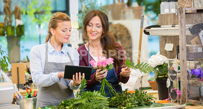 Цветочный магазин, работающий более 10 лет