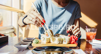 Суши-бар известного бренда