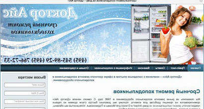 Продажа: Готовый бизнес  сайт по ремонту холодильников docice. ru 