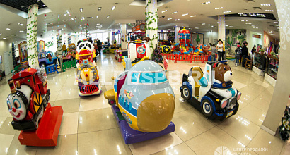 Призовые аттракционы с местом в крупном ТЦ