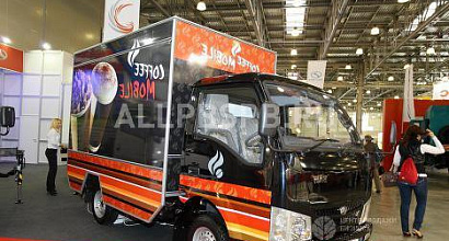 Продается  кофе мобиль с оборудованием и рекламой