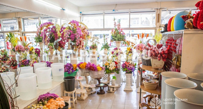 Цветочный магазин рядом с метро Автово