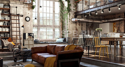 Оборудованное Лофт-пространство с отличными перспективами