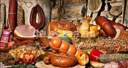 Мясной отдел в популярном магазине