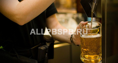 Магазин разливного пива при крупном супермаркете