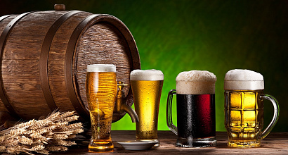 Магазин разливного Пива в крупном сетевом магазине.