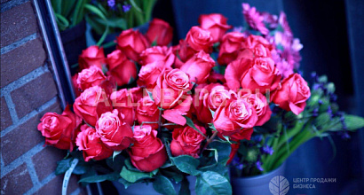 Цветочный салон с большой проходимостью