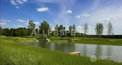 Земельный пай с озером в горной местности