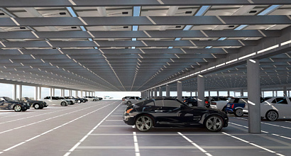 Этаж паркинга в Калининском районе